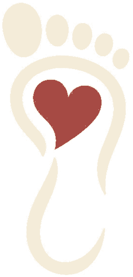 First Steps Foot Health — foot and heart mark